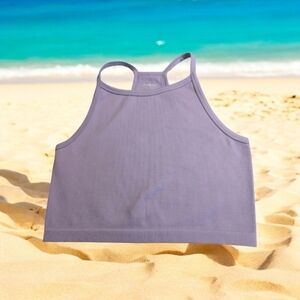 EUC Ribbed Cropped Tank Top size M/L